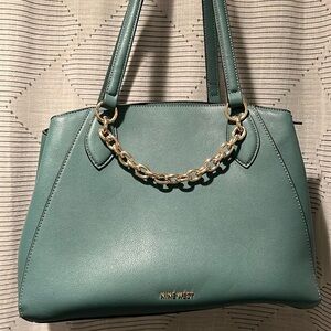 Nine West teal purse